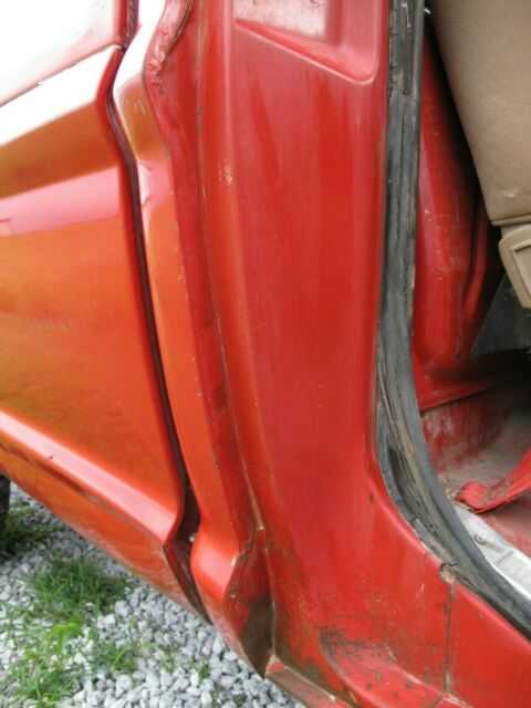 1967 red Ford F-250 Crew Cab Pickup