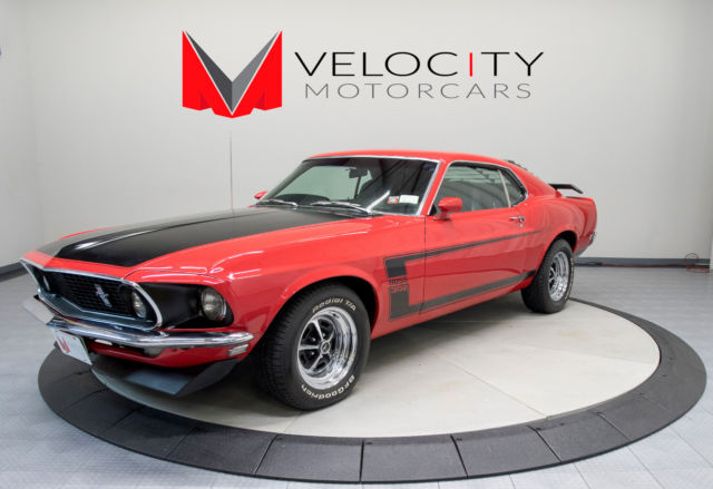 1969 Red Ford Mustang Coupe