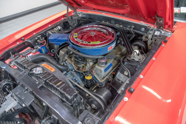 1969 Red Ford Mustang Coupe