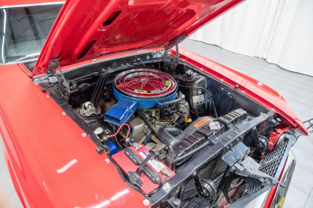 1969 Red Ford Mustang Coupe