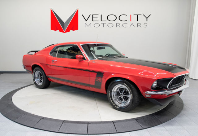 1969 Red Ford Mustang Coupe