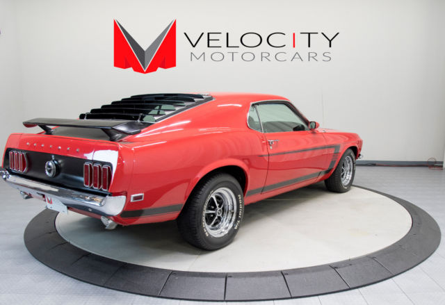 1969 Red Ford Mustang Coupe