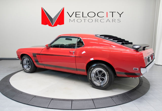 1969 Red Ford Mustang Coupe