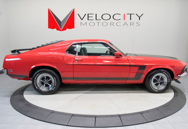 1969 Red Ford Mustang Coupe