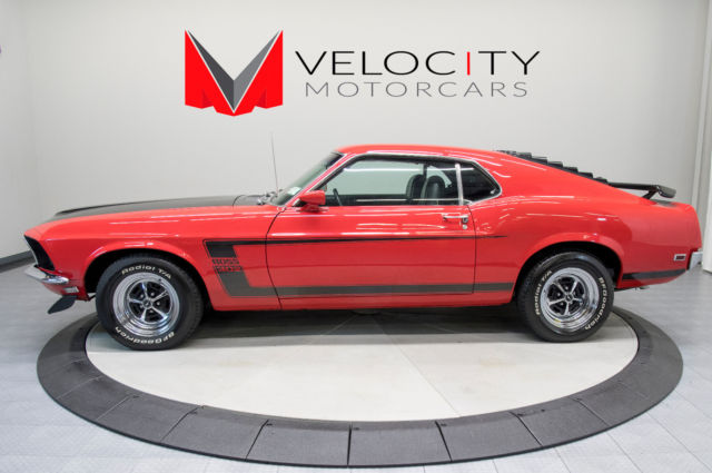 1969 Red Ford Mustang Coupe