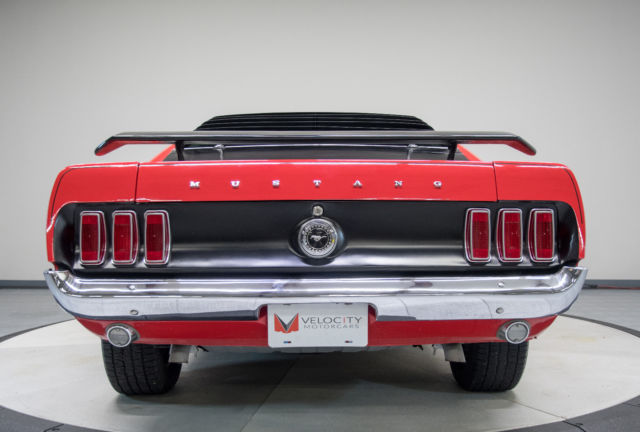 1969 Red Ford Mustang Coupe