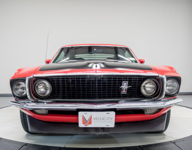 1969 Red Ford Mustang Coupe