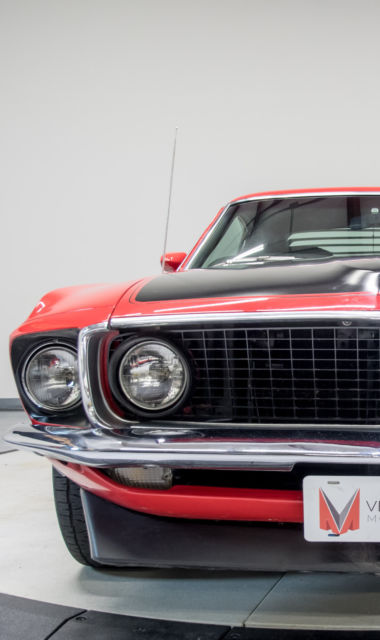 1969 Red Ford Mustang Coupe