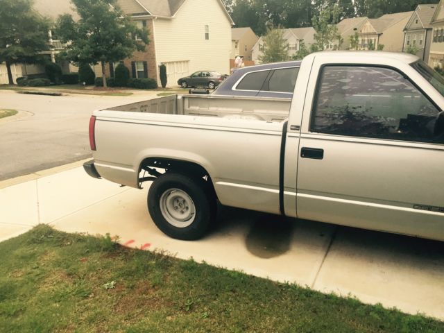 1994 Gray GMC Sierra 1500 Standard Cab Pickup