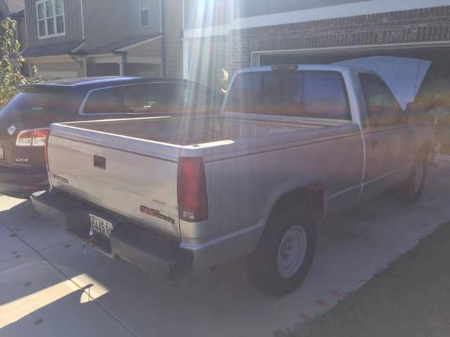 1994 Gray GMC Sierra 1500 Standard Cab Pickup