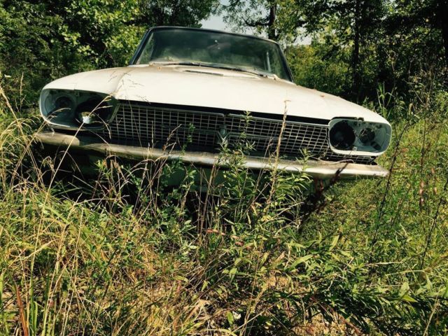 1966 light blue Ford Thunderbird Coupe