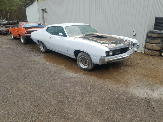 1970 Blue Ford Torino Coupe