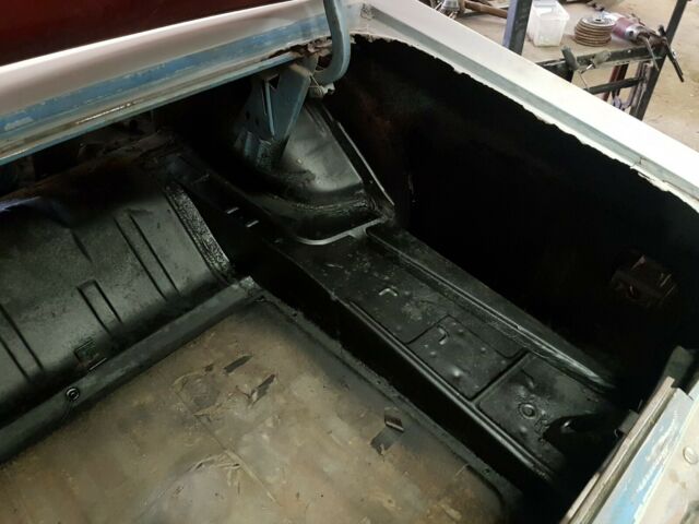 1970 Blue Ford Torino Coupe