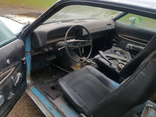 1970 Blue Ford Torino Coupe