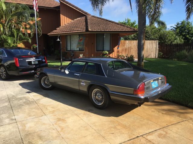 1986 Gray Jaguar XJS Coupe