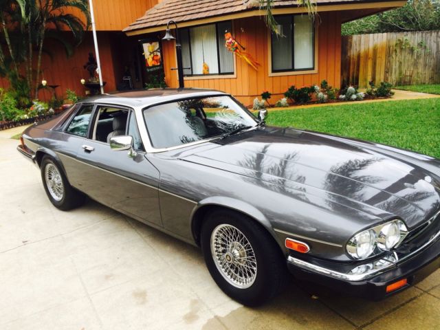 1986 Gray Jaguar XJS Coupe