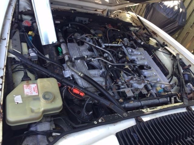 1989 White Jaguar XJS Coupe