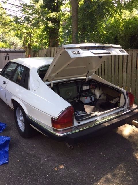 1989 White Jaguar XJS Coupe
