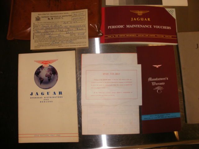 1963 White Jaguar E-Type Roadster