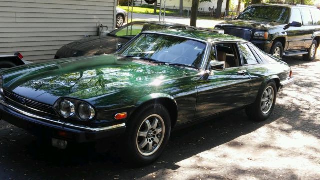 1988 Green Jaguar XJS Coupe