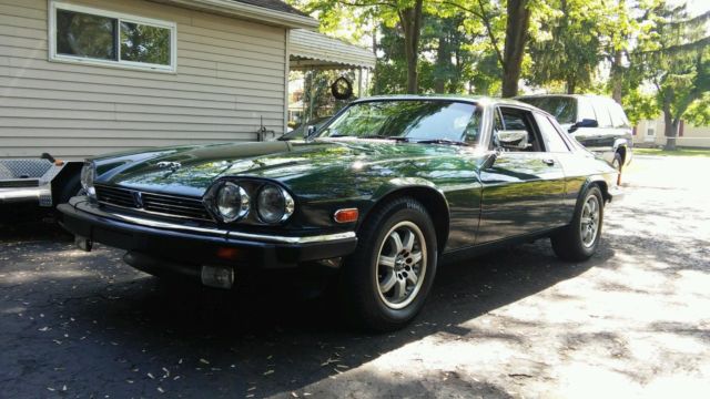 1988 Green Jaguar XJS Coupe