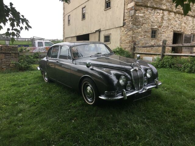 1966 Gray Jaguar S-Type Sedan