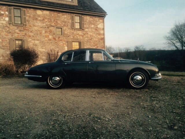 1966 Gray Jaguar S-Type Sedan