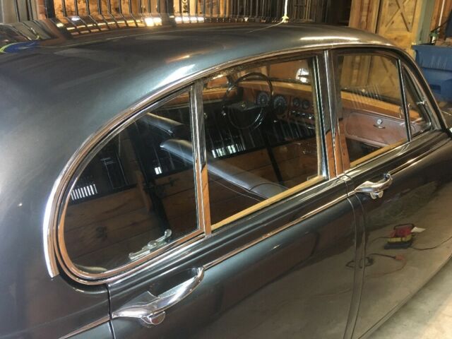 1966 Gray Jaguar S-Type Sedan