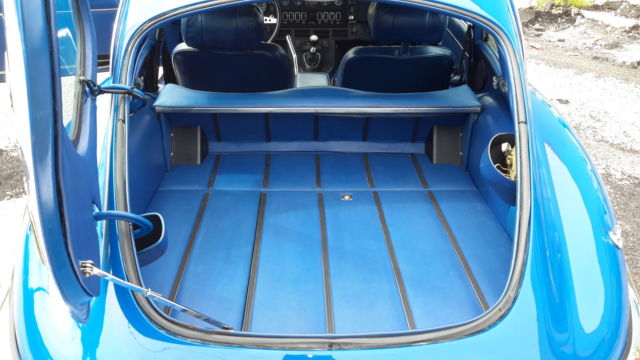 1973 Blue Jaguar E-Type Coupe