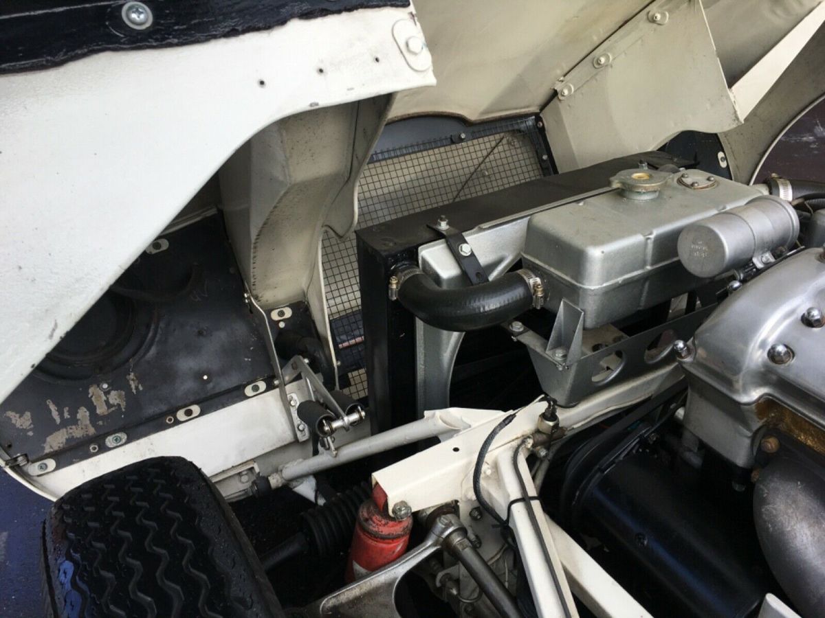 1962 White Jaguar E-Type Convertible