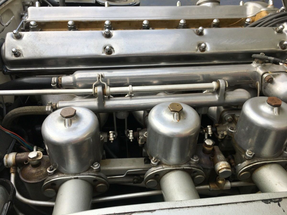 1962 White Jaguar E-Type Convertible