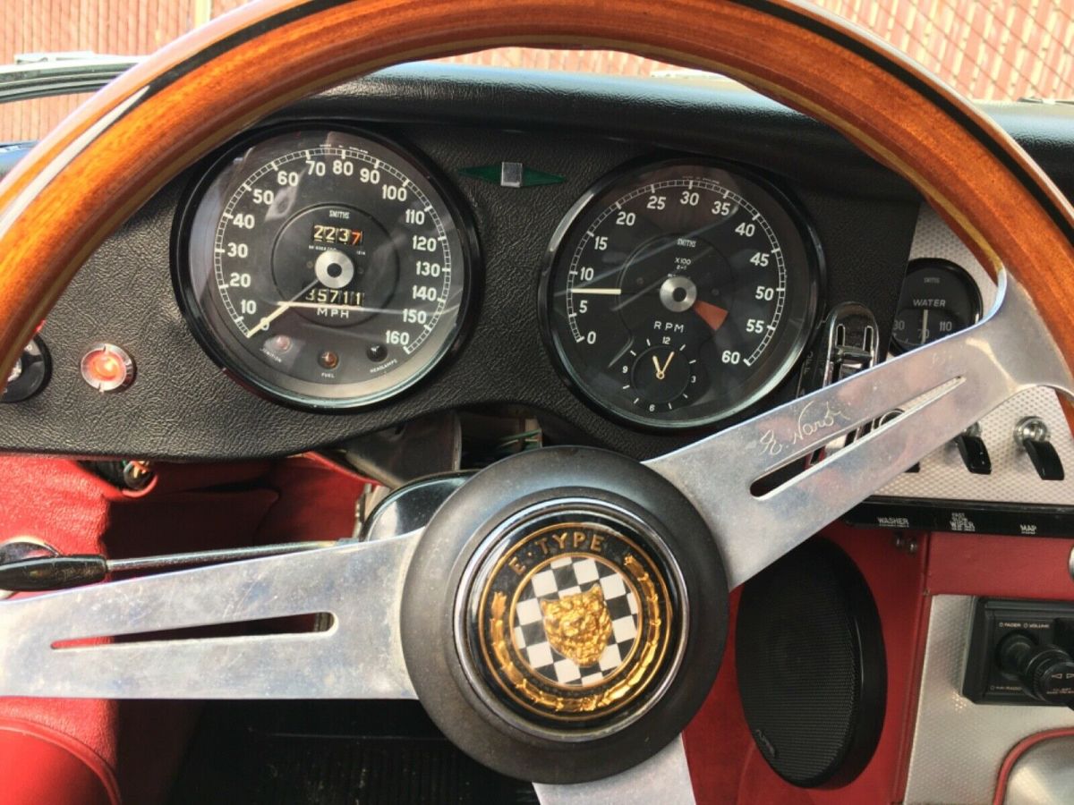 1962 White Jaguar E-Type Convertible