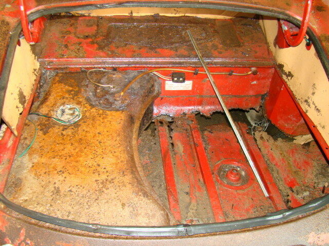 1964 Red Jaguar E-Type Convertible