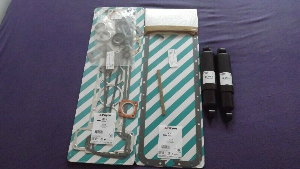 1964 Red Jaguar E-Type Convertible