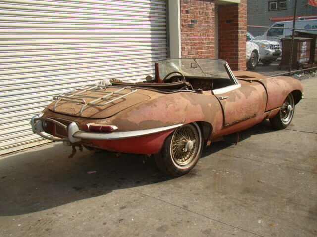 1964 Red Jaguar E-Type Convertible