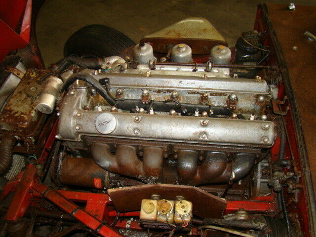 1964 Red Jaguar E-Type Convertible