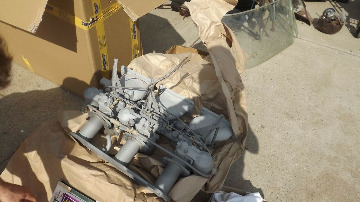 1964 Red Jaguar E-Type Convertible