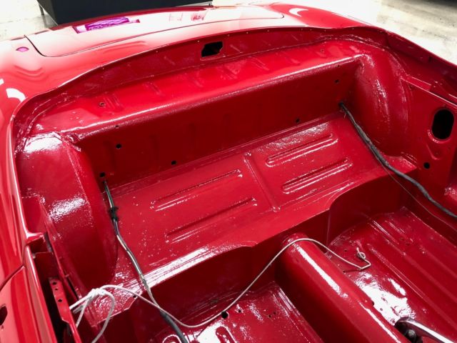 1969 Red Jaguar E-Type Convertible