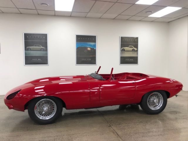 1969 Red Jaguar E-Type Convertible