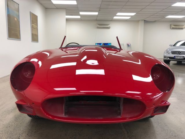 1969 Red Jaguar E-Type Convertible