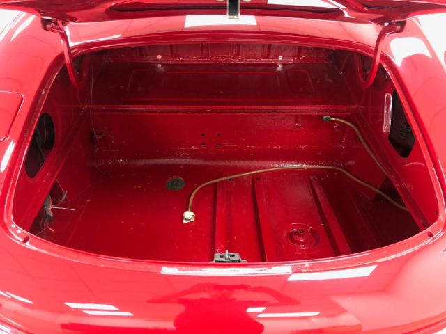 1969 Red Jaguar E-Type Convertible