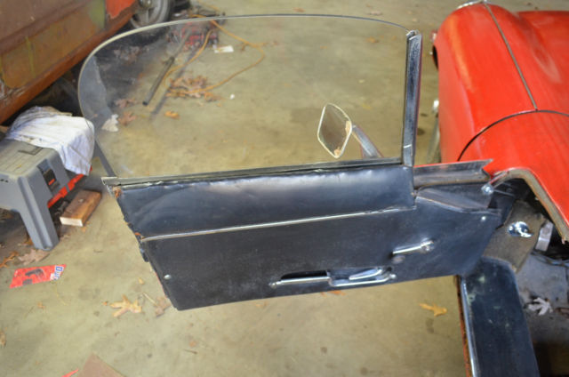 1969 Red Jaguar E-Type Convertible