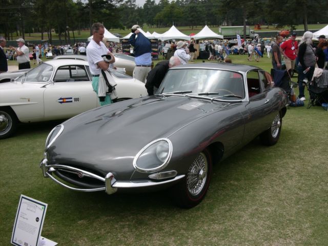 1967 Opalescent Gunmetal Grey Jaguar E-Type Coupe