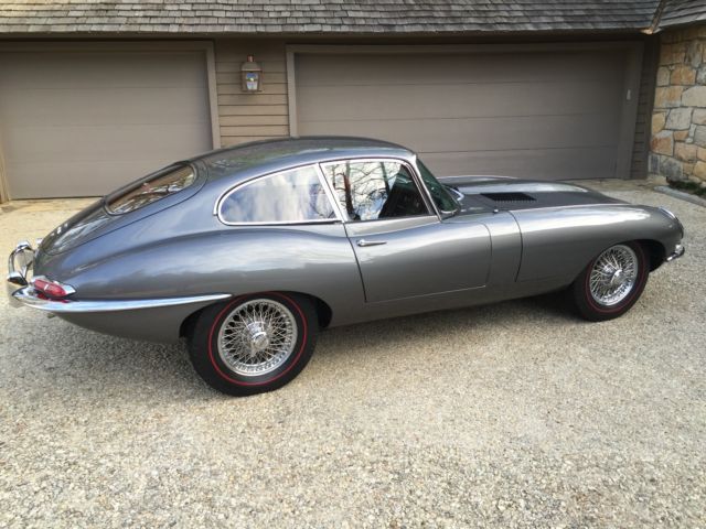 1967 Opalescent Gunmetal Grey Jaguar E-Type Coupe