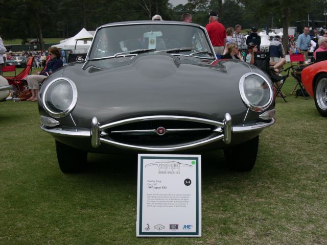 1967 Opalescent Gunmetal Grey Jaguar E-Type Coupe