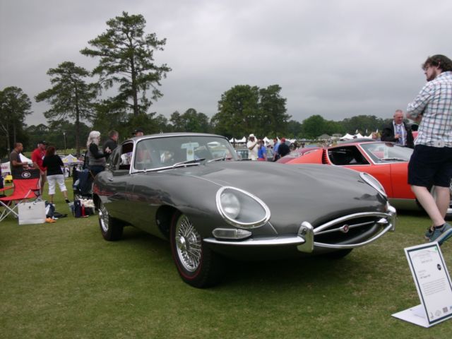 1967 Opalescent Gunmetal Grey Jaguar E-Type Coupe