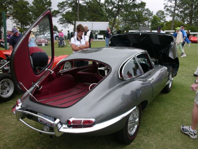 1967 Opalescent Gunmetal Grey Jaguar E-Type Coupe