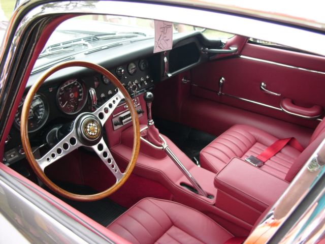 1967 Opalescent Gunmetal Grey Jaguar E-Type Coupe
