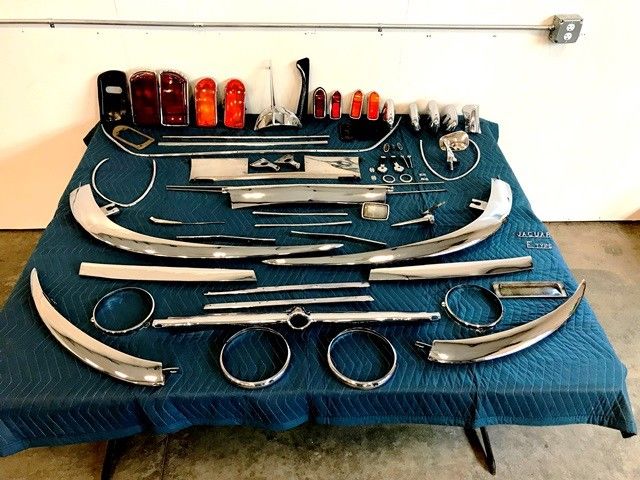 1969 Black Jaguar E-Type Convertible