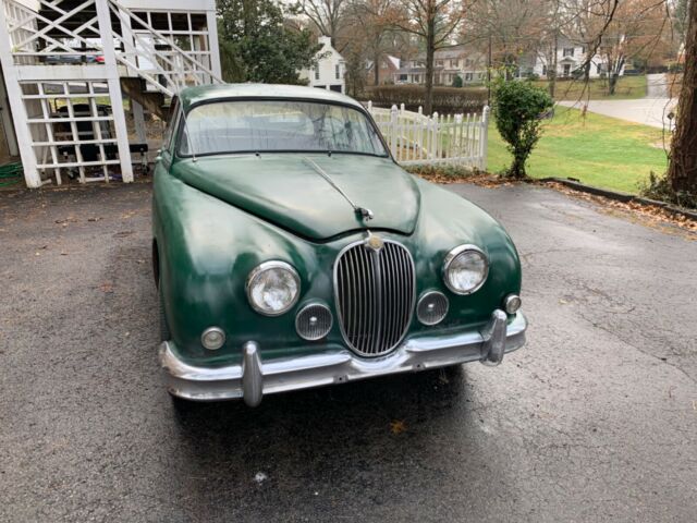 1959 Green Jaguar Mark II